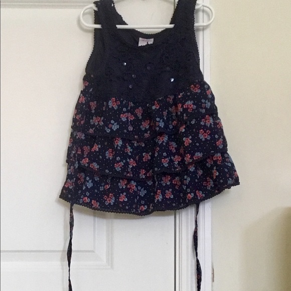 Justice Levi’s Summer Outfit Bundle Top + Pants - Picture 2 of 7